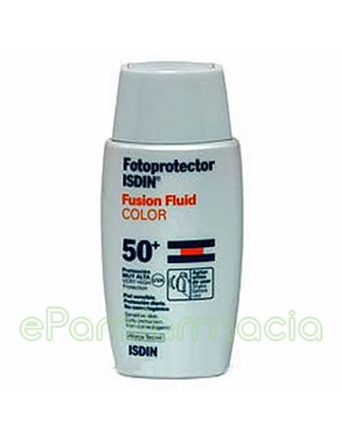 FOTOPROTECTOR ISDIN SPF-50+ FUSION FLUID COLOR  50 ML