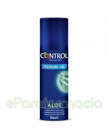 CONTROL PLEASURE GEL ALOE LUBRICANTE 50 ML