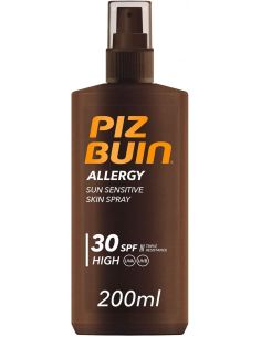 PIZ BUIN ALLERGY SPRAY PIEL SENSIBLE AL SOL SPF 30...