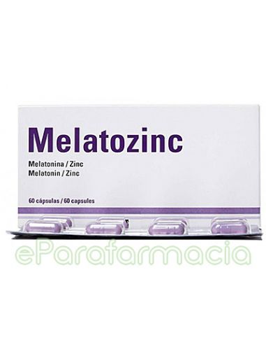 MELATOZINC  1 MG 60 CAPSULAS