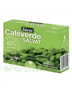 SUVEO CAFE VERDE SALVAT  60 CAPSULAS