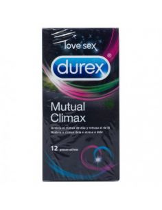 DUREX MUTUAL CLIMAX PRESERVATIVOS 12 U