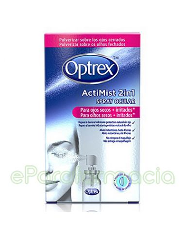 OPTREX ACTIMIST 2 EN 1 SPRAY OCULAR OJOS SECOS E IRRITADOS 10 ML