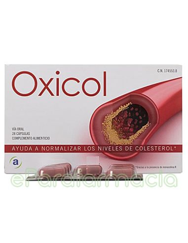 OXICOL CAPS  28 CAPSULAS