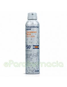 FOTOPROTECTOR ISDIN SPF-30 SPRAY TRANSPARENTE WET SKIN...