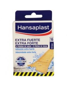 HANSAPLAST EXTRA FUERTE 8 TIRAS 6 CM X 10 CM