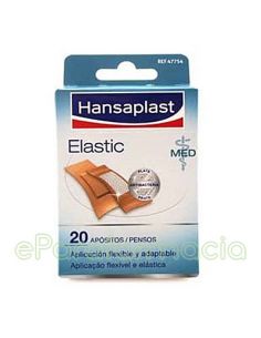 HANSAPLAST MED ELASTIC ANTI-BACTERIANO 20 APOSITOS