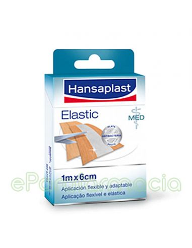 HANSAPLAST ELASTIC ANTI-BACTERIANO 100X6 CM