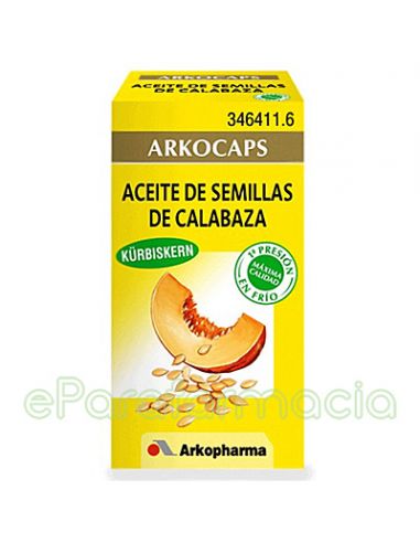 ACEITE DE SEMILLAS DE CALABAZA ARKOPHARMA  50 CAPS