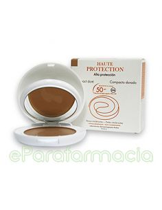 AVENE SPF 50 COMPACTO OIL FREE  DORADO 10 G