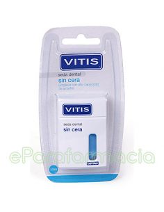 HILO SEDA DENTAL VITIS SIN CERA 50 M