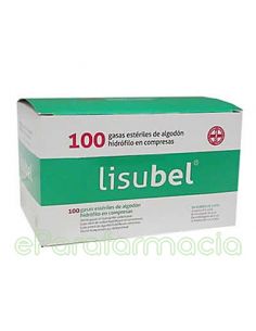 COMPRESA ESTERIL LISUBEL 100 UNIDADES