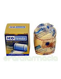 VENDA ELASTICA CREPE ICO VENDA 4 M X 5 CM