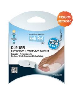 DUPLIGEL SEPARADOR PROTECTOR JUANETES HERBI FEET C/...