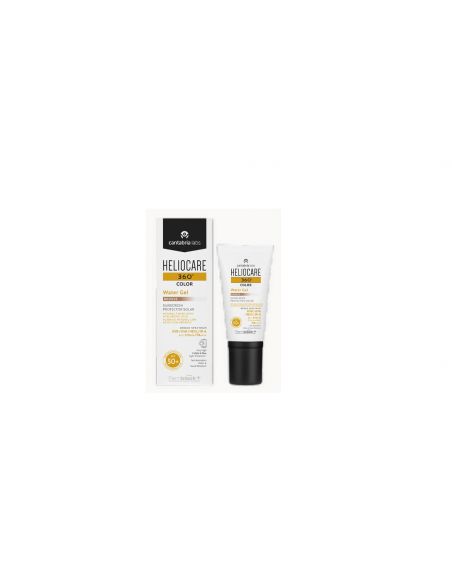 HELIOCARE 360º COLOR WATER GEL PROTECTOR SOLAR SPF 50+  1 ENVASE 50 ML COLOR BRONZE
