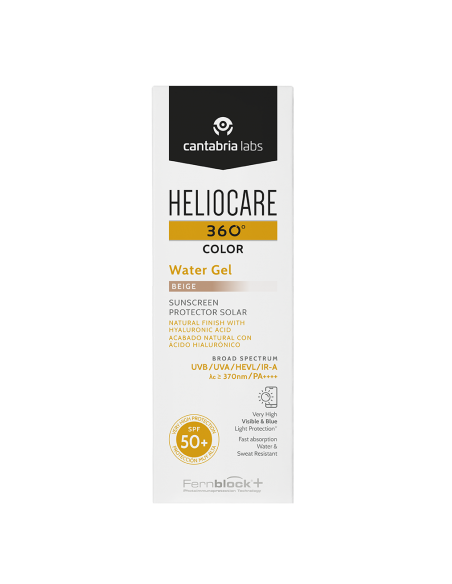 HELIOCARE 360º COLOR WATER GEL PROTECTOR SOLAR SPF 50+  1 ENVASE 50 ML COLOR BEIGE