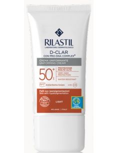 RILASTIL D-CLAR 50+ CREMA UNIFICANTE LIGHT  1 ENVASE 40 ML