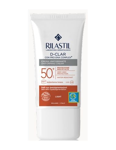 RILASTIL D-CLAR 50+ CREMA UNIFICANTE LIGHT  1 ENVASE 40 ML
