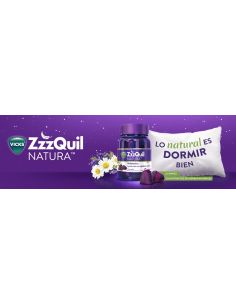 ZZZQUIL NATURA  60 GUMMIES SABOR MANGO & PLATANO