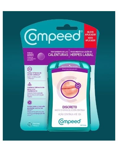 COMPEED HERPES LABIAL  15 PARCHES