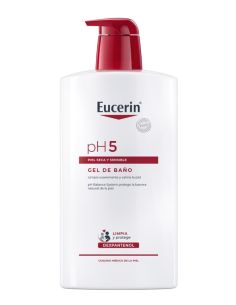 EUCERIN PIEL SENSIBLE PH-5 GEL DE BAÑO  1 ENVASE 1 L