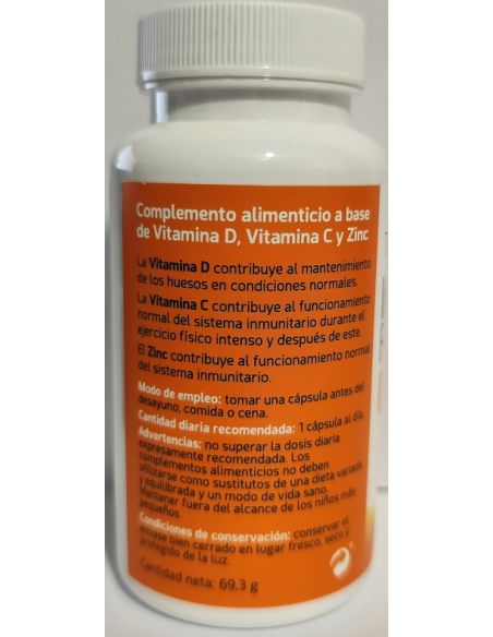 TECNIGEN INMUNO C FORTE  60 CAPSULAS