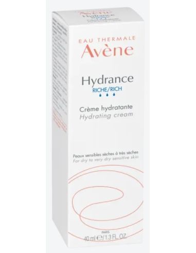 AVENE HYDRANCE RICA CREMA HIDRATANTE  1 ENVASE 40 ML