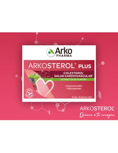 ARKOSTEROL PLUS  30 CAPSULAS