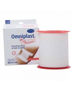 ESPARADRAPO HIPOALERGICO OMNIPLAST TEJIDO BLANCO 5 M X...