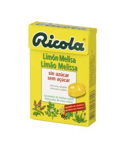 RICOLA PERLAS SIN AZUCAR  LIMON 25 G