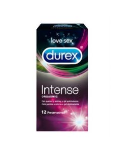 DUREX INTENSE ORGASMIC 12 PRESERVATIVOS